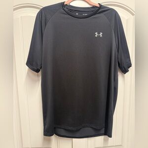 Under Armour The Tech Tee Black Short Sleeve Shirt Men's XL